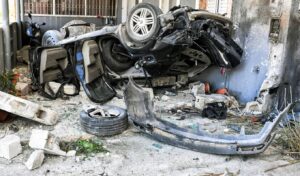 Tragedy in Corinth: Fatal car crash caught on camera kills two