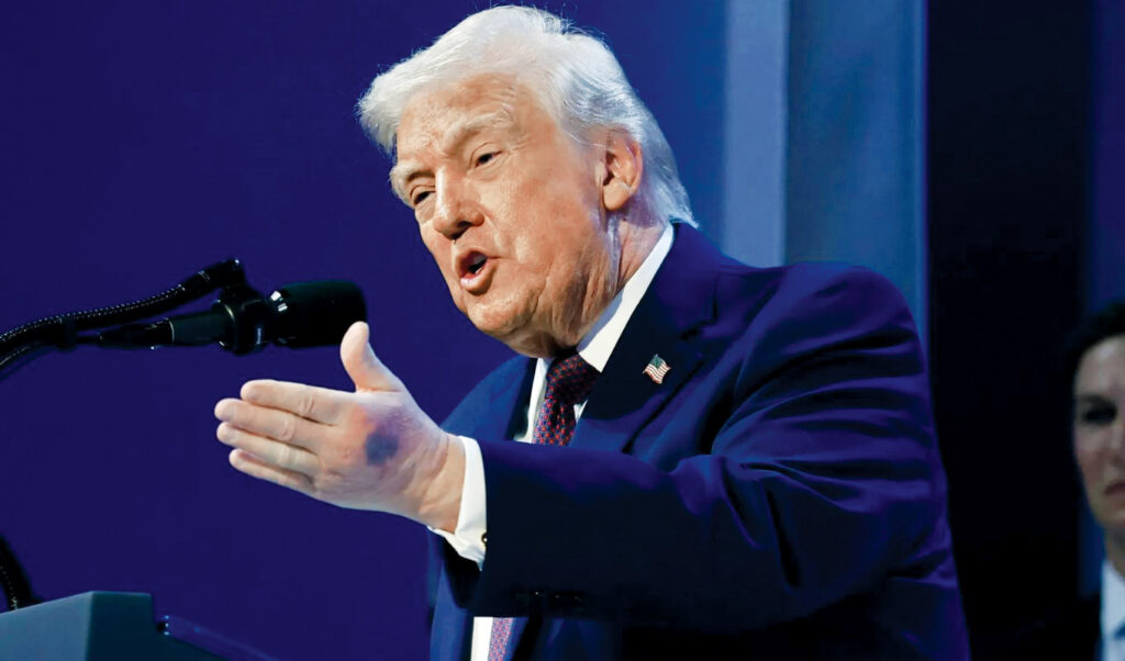 Trump’s new bruises in Davos reignite health concerns