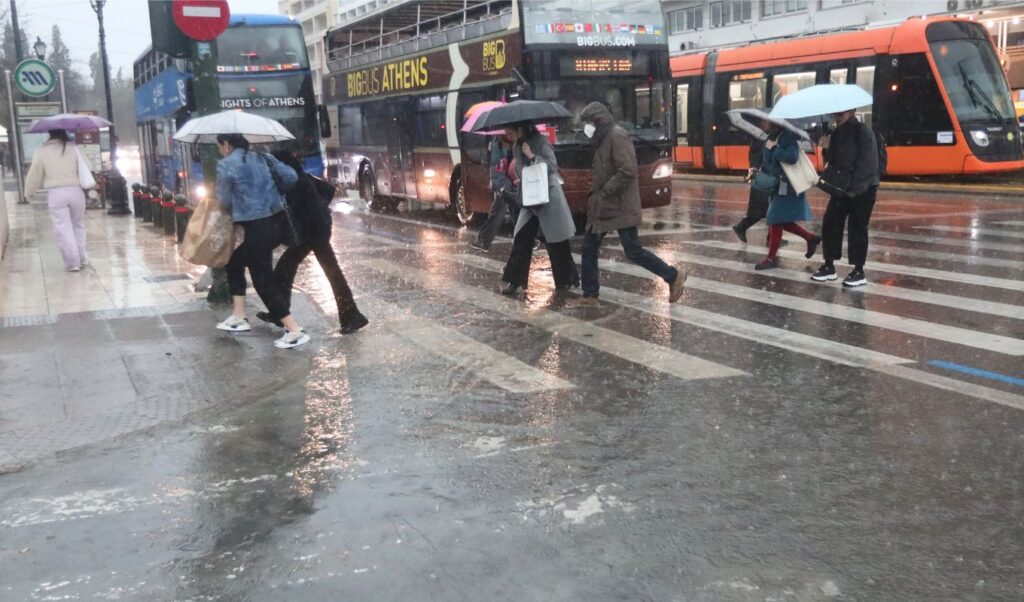 New round of rainfall hits Athens – Emergency weather alert in effect, more storms expected Thursday