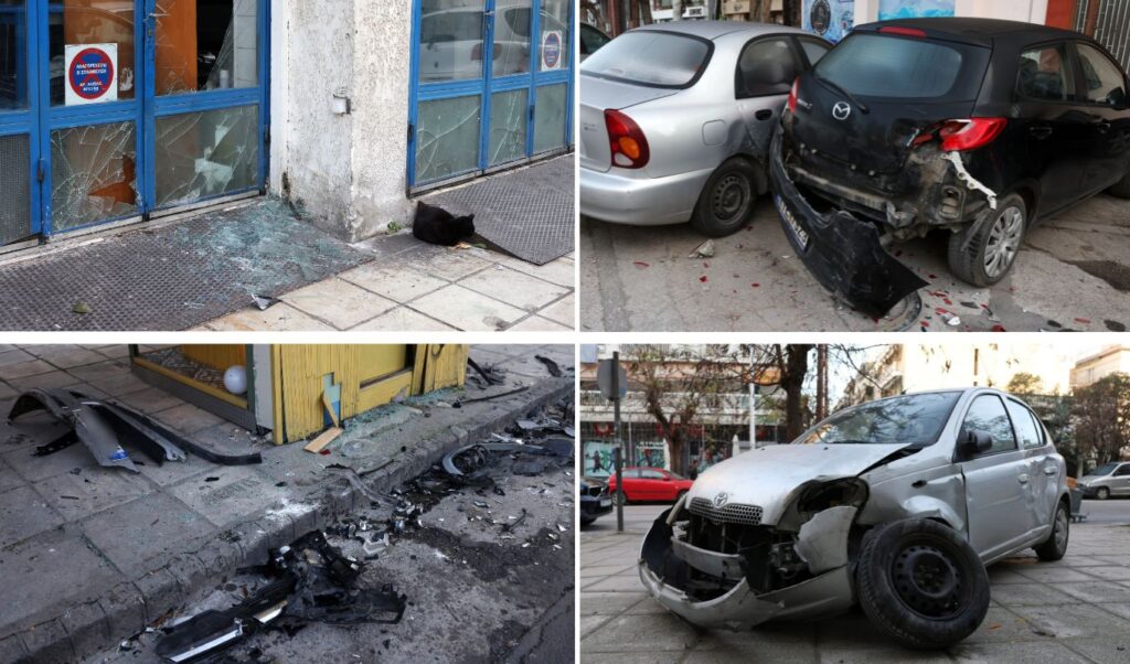 Thessaloniki crash: 24-year-old damages 15 cars in shocking accident