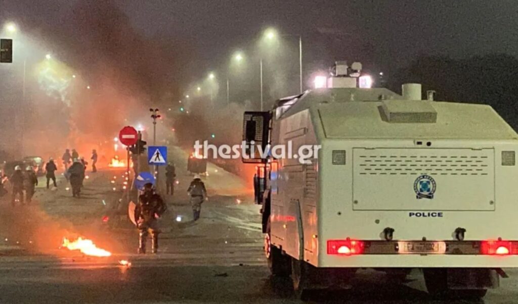 Night of riots at Thessaloniki university: 313 arrests