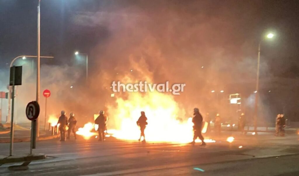 University riots in Greece: 313 detained, no arrests made