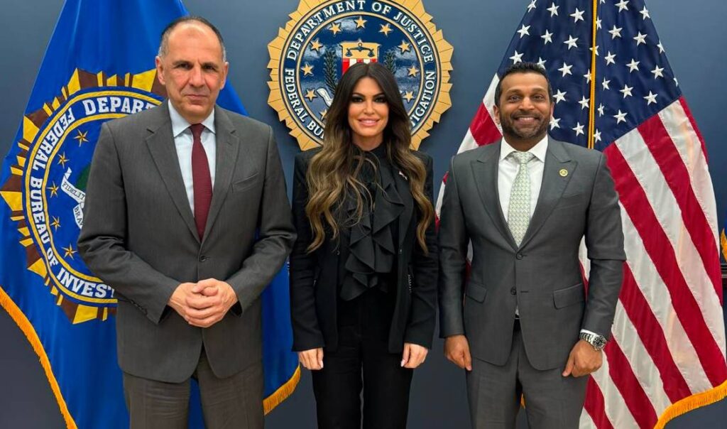 Gerapetritis meets FBI director: Greece seeks closer cooperation