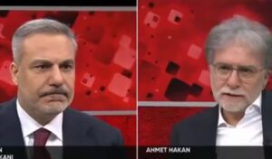 Turkish FM Fidan freezes on nuclear weapons question from journalist