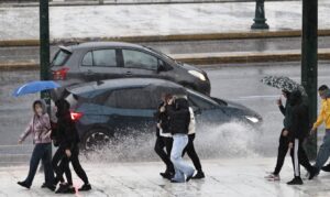 Severe weather hits Athens: Cold front brings storms and heavy rain