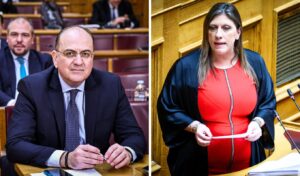 Parliament erupts as Konstantopoulou references November 17 victim