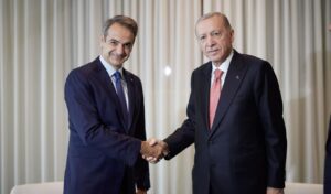 Kyriakos Mitsotakis travels to Ankara Wednesday for meeting with Erdogan