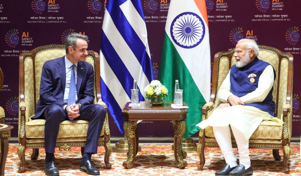 Modi on meeting with Mitsotakis: “Significant progress in India-Greece strategic partnership”