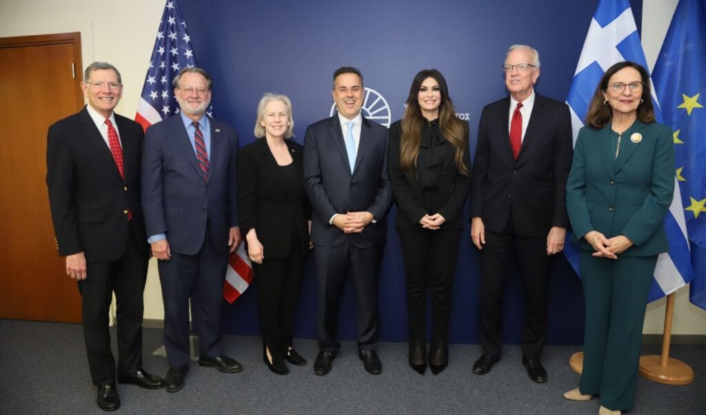 Papastaurou meets Congress delegation and Guilfoyle: 3+1 energy agreements take center stage