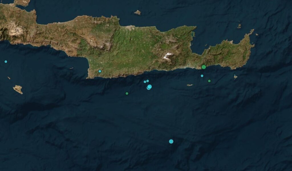 3.3 magnitude earthquake hits Heraklion, Crete (Image)