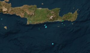 3.3 magnitude earthquake hits Heraklion, Crete (Image)