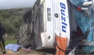 Turkey bus crash: 9 dead in Antalya accident amid fog and rain
