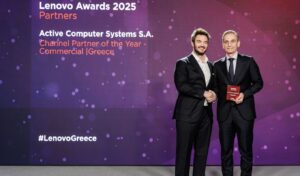 Active wins Channel Partner of the Year award at Lenovo Awards 2025