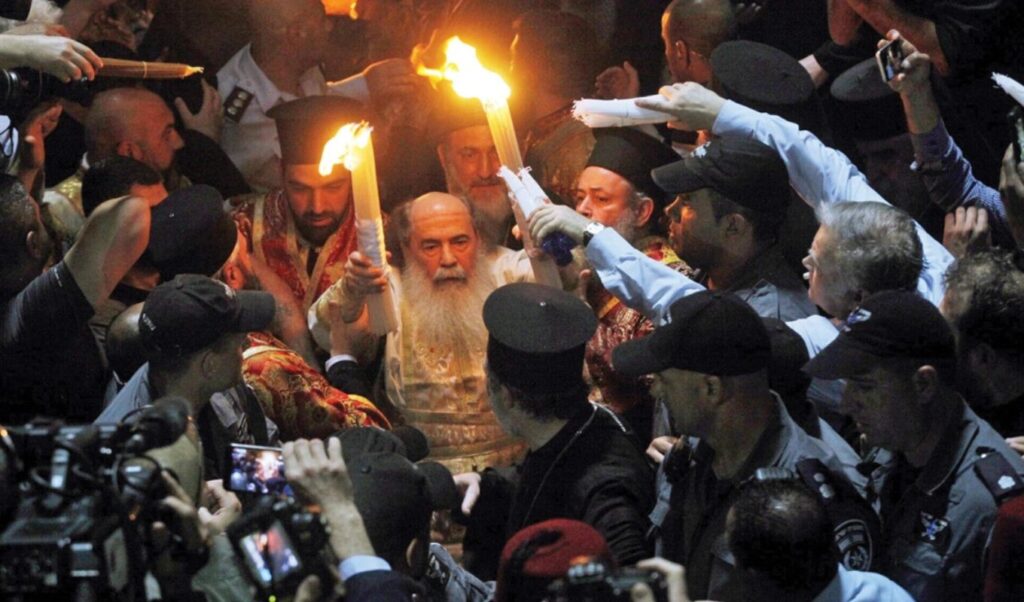 Holy Light ceremony proceeds despite potential ban in Jerusalem