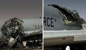 US “flying radar” aircraft cut in half after Iran strike on Saudi base