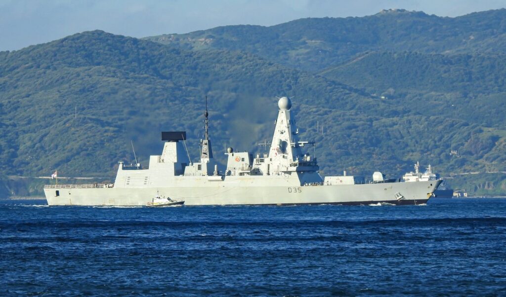 Middle East war: HMS Dragon destroyer reaches Gibraltar en route to Cyprus