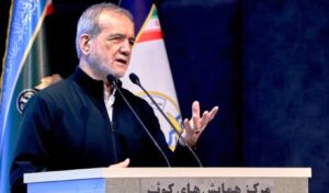 Iran president vows to continue striking enemy military bases