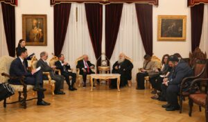 Kaklamanis: “Cyprus is not and will never be alone” – meets with Christodoulides, Dimitriou and Archbishop Georgios