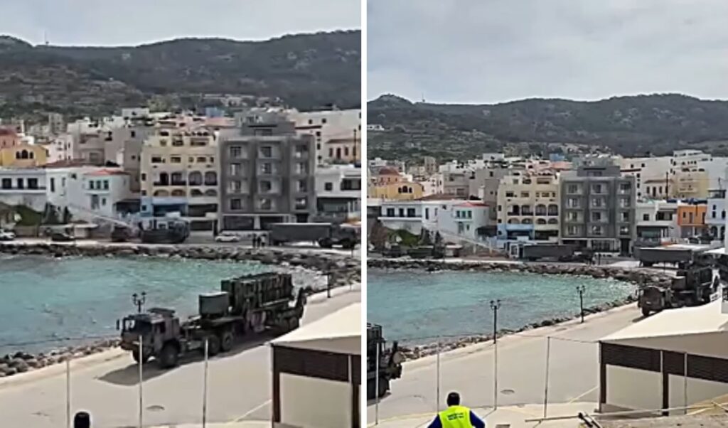 Karpathos: Patriot missiles arrive to strengthen Greek air defense