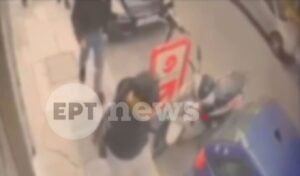 Athens school stabbing: Video footage shows attack on 17-year-old