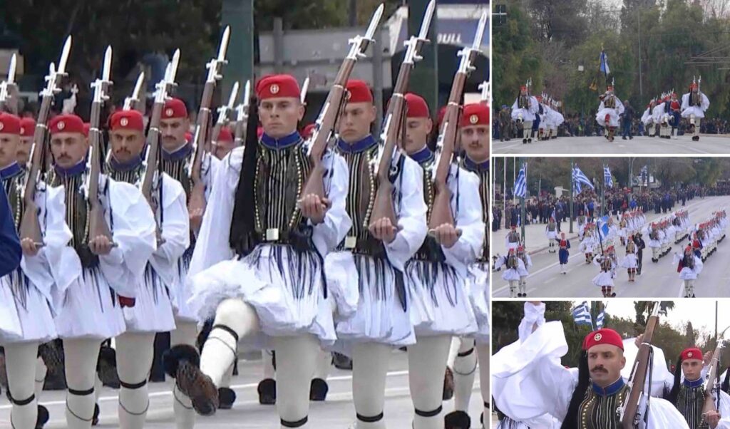 March 25th: Presidential Guard evzones impress and move crowds