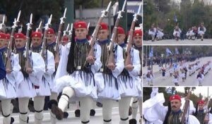 March 25th: Presidential Guard evzones impress and move crowds