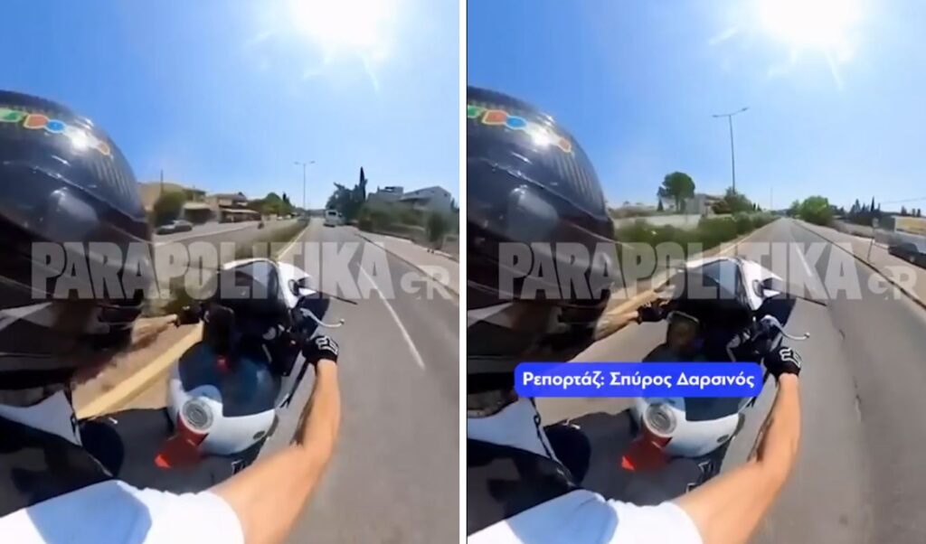 23-year-old motorcyclist caught performing stunts at high speeds