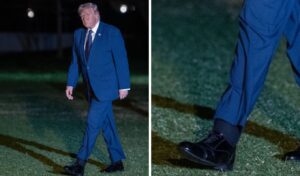 Trump health concerns: swollen ankle and neck rash spark debate