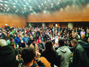 Alexis Tsipras meets with grassroots support group in Thessaloniki