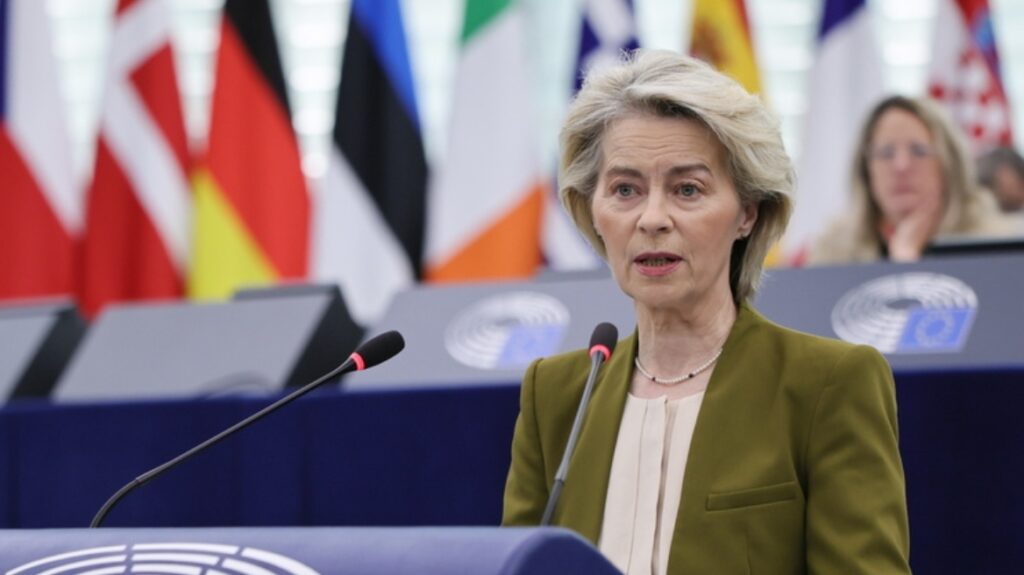 Von der Leyen addresses European Parliament on Iran developments