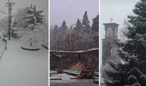 Heavy snowfall hits Greece in March: Videos show white landscapes