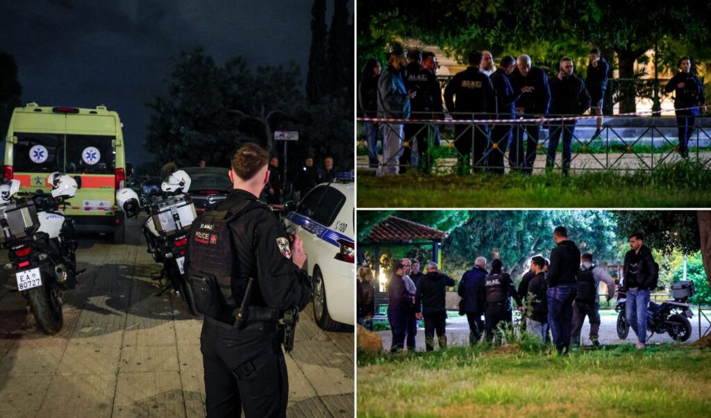 Manhunt for killer of police officer’s 25-year-old son in Athens