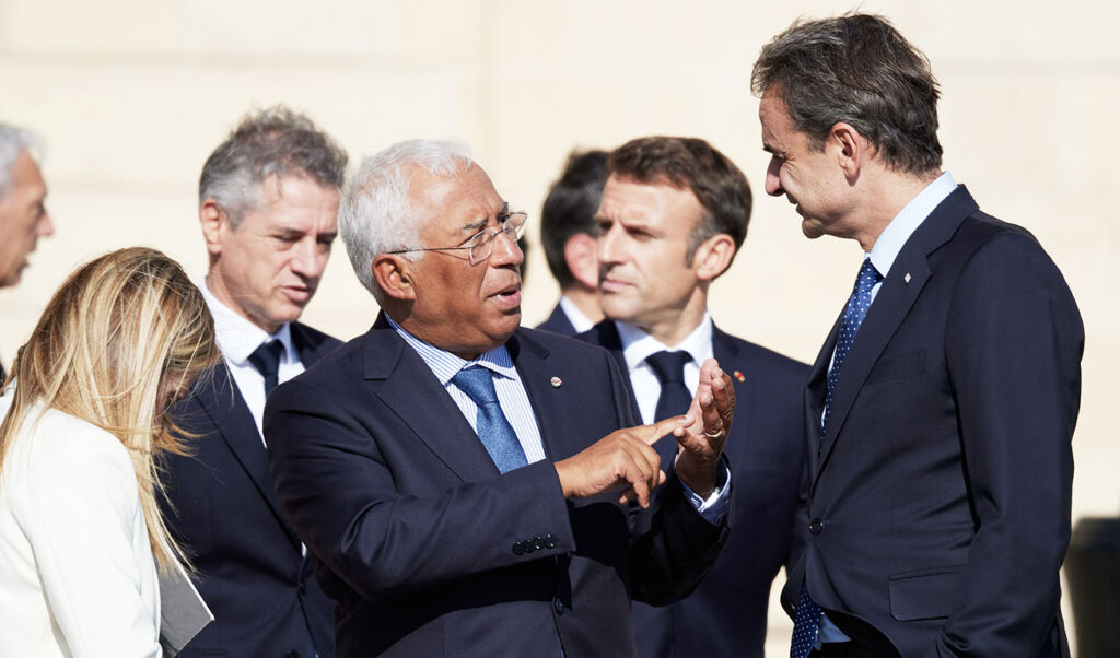 Kyriakos Mitsotakis co-signs European leaders’ Middle East statement