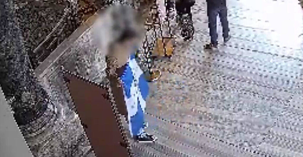 Two Greeks arrested for displaying Orthodox flag in Hagia Sophia