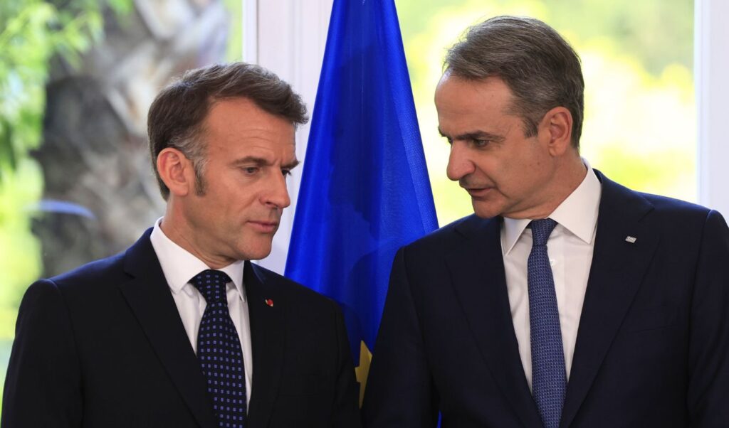 Mitsotakis and Macron seal Greece-France cooperation deal