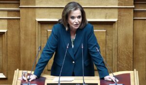 Dora Bakogianni: “This is a time when the role of MP must be discussed”