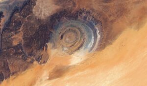 NASA discovers the “Eye of the Sahara” – 40km geological phenomenon