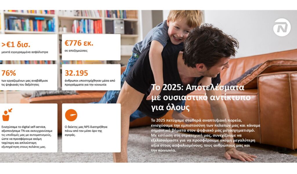 NN Hellas: Strong 2025 performance driven by digital transformation