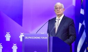 Tasoulas warns against Western fragmentation at Delphi Forum