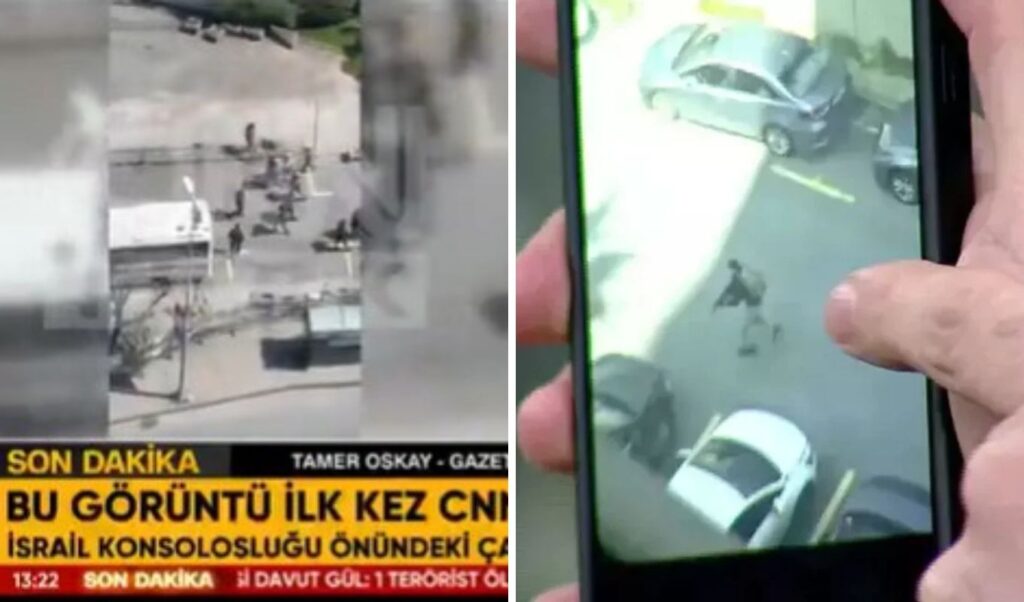Turkey: Video shows gunman arming before attack on Israeli consulate