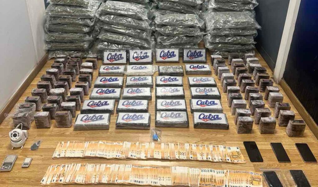 Major drug bust: Police dismantle network with 300kg narcotics