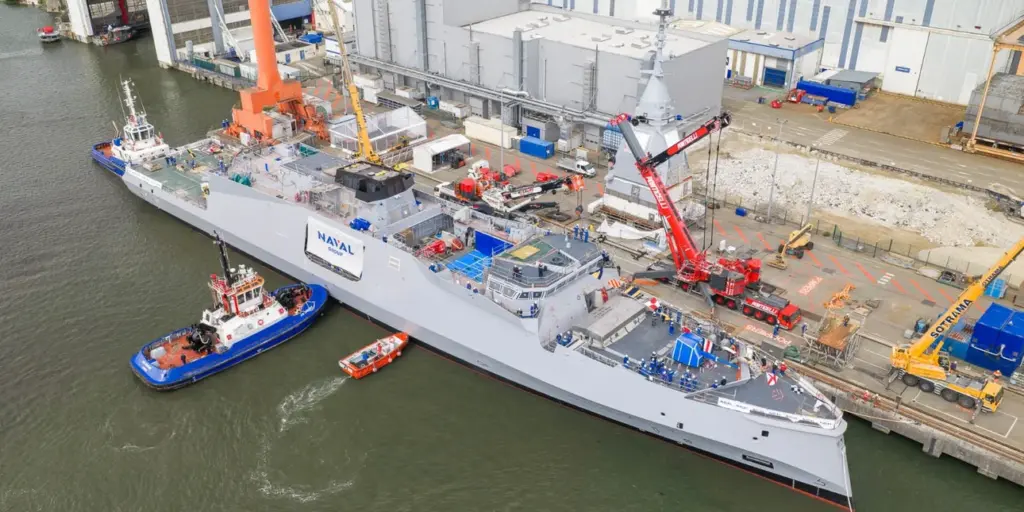 Greek shipyards make history building French frigate Amiral Louzeau