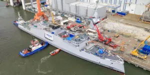Greek shipyards make history building French frigate Amiral Louzeau