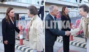 Princess Anne arrives in Greece for Battle of Crete anniversary