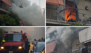 Drapetsona apartment fire brought under control – All residents safely evacuated