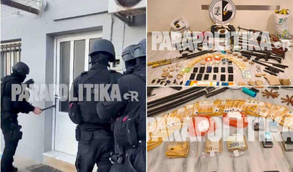Massive Greek police operation in Crete uncovers drug trafficking