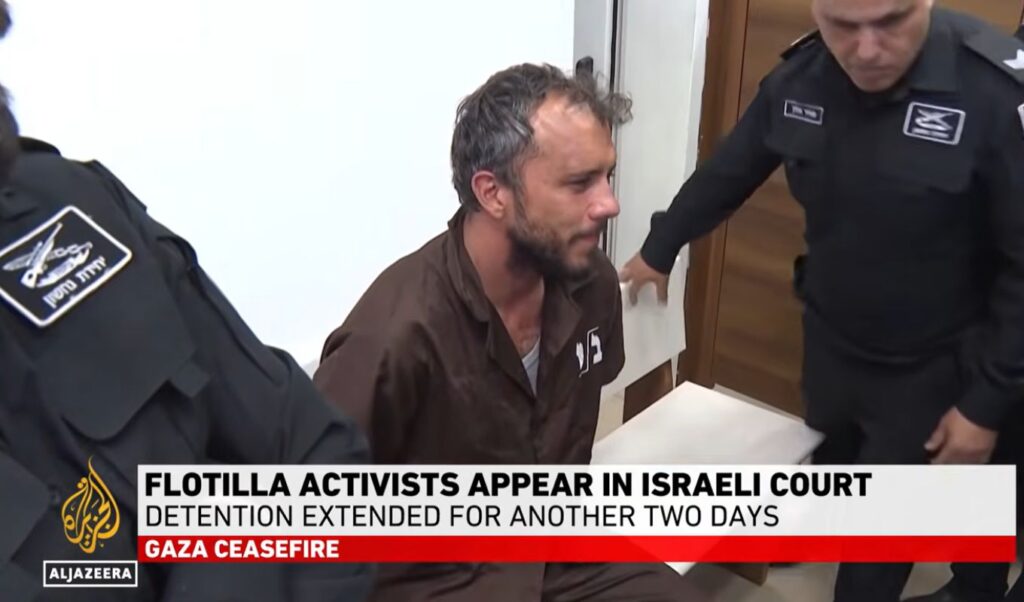 Israel-Spain diplomatic crisis over Gaza flotilla activist detention