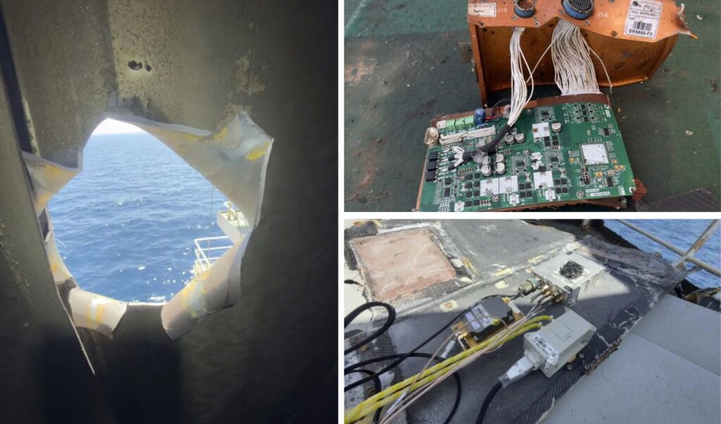 Gulf of Aden: 50kg bomb drone neutralized on cargo ship – crew thriller