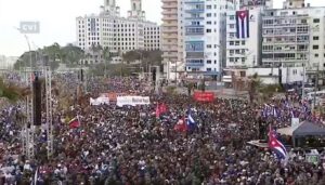 Cuba: Mass demonstration for Raúl Castro amid new US tensions