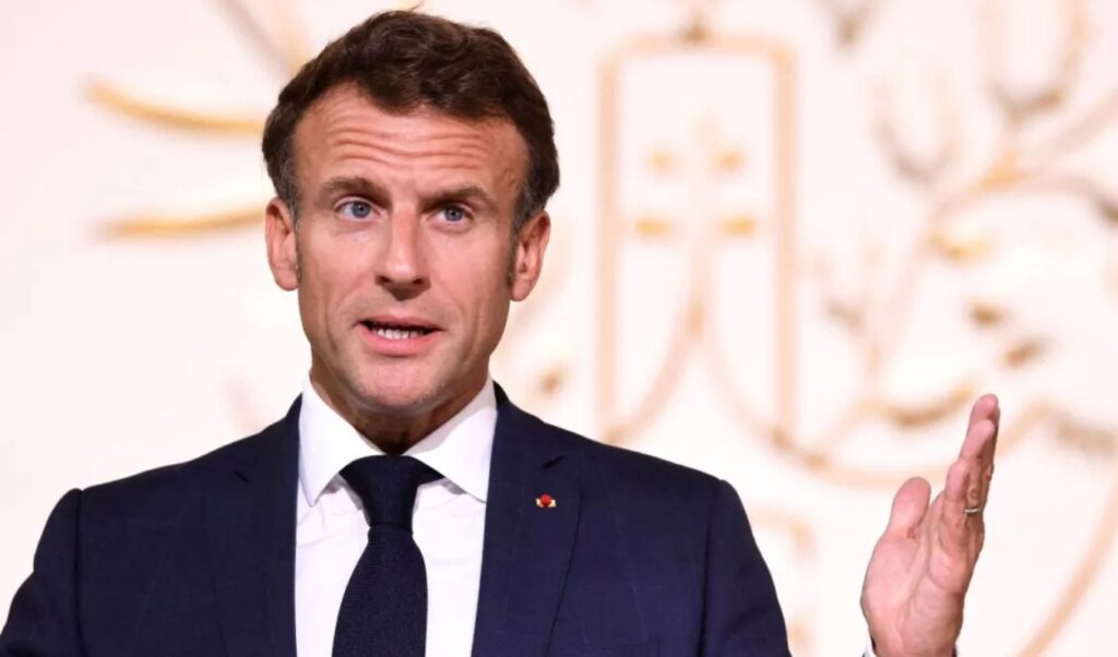 Macron blasts Russian hypocrisy over Ukraine city attacks